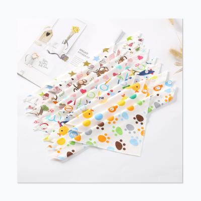 China Wholesale Multicolor Padded Soft Cotton Triangle Pet Baby Scarf Puppy Bandanna for sale