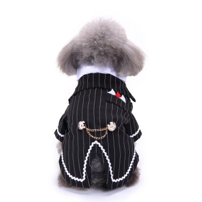 China Amazon Viable Hot Selling Pet Clothes Supplies Goods Mixed Wholesale Dress Dress Tuxedo Wedding Dog Suit for sale