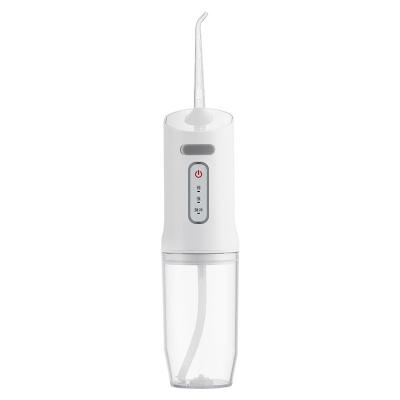 China Car Teeth Rinsing Device Rechargeable Water Flosser Ultrasonic Tooth Cleaner for sale