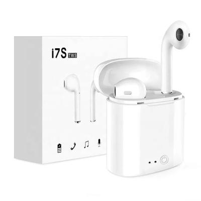 China Wholesale OEM TWS i7 Twins In-Ear OEM Ture 5.0 Private Label Black True Binaural Bass Wireless Earbuds i7s Stereo Headset for sale