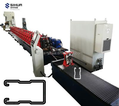 China Cr12 Moves Vacuum Heat Treadment 58-62hrc Factory Direct Bracket Press Frame Machine Bracket Roll Forming Machine Solar Panel Framing Machine for sale