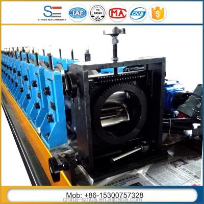 China WALL shanghai sihua factory machine ten years no maintenance galvanized steel c channel roll forming machine made in china for sale