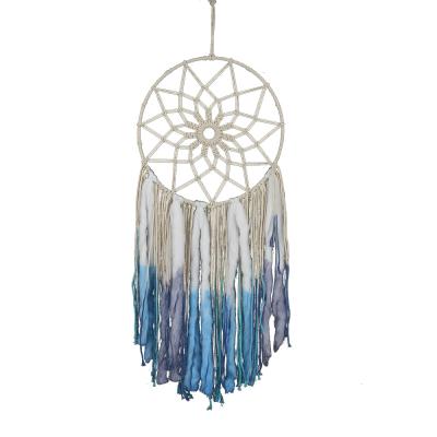 China New product CLASSIC factory direct style Nordic home ornaments tapestry handwoven macrame cotton feather dream catcher for sale