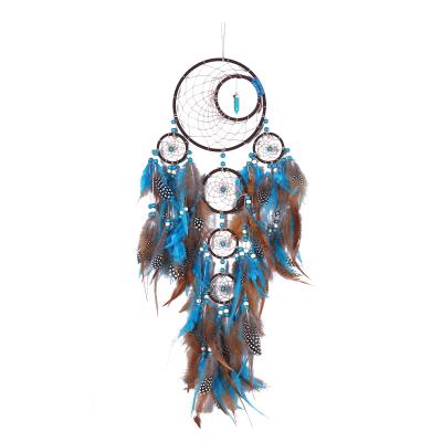 China Factory direct wholesale handmade European dream catcher creative new product instant dream catcher Feather CLASSIC for sale