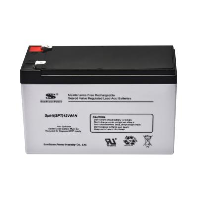 China Consumer electronics factory price 12V 9Ah communication power supply energy storage backup lead-acid battery for sale