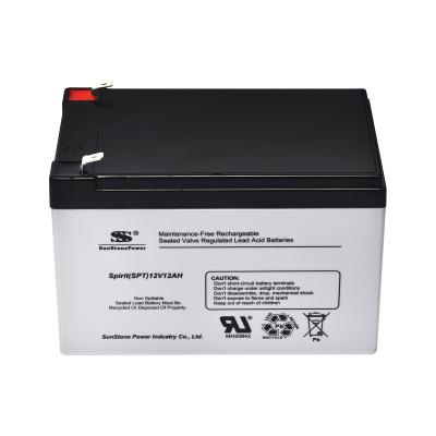 China Consumer electronics consumer electronics mechanism and electronic equipment battery power 12V 14Ah backup lead-acid battery for sale