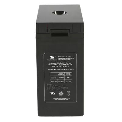 China Power Tools Tools Solar Battery 2V700AH VRLA GEL Battery 12 Years Long Life Battery UCG2-700 Deep Cycle Solar Rechargeable Maintenance Free GEL Battery for sale