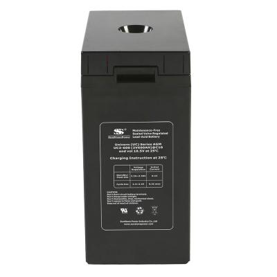 China Power tools tools solar battery 2V600AH VRLA AGM battery 10 years long life deep cycle rechargeable maintenance free solar battery UC2-600 for sale