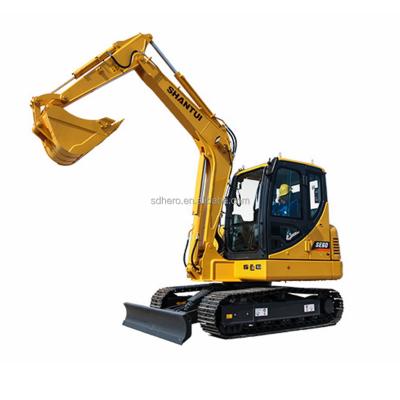 China Brand New Excavator SE60 6 Ton Mini Digger Excavator Shantui Excavadora From China SHANTUI Factory for sale