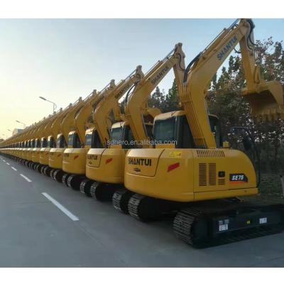 China Brand New and Factory Used 6 Ton Mini Crawler Excavator 0.22 M3 Bucket Crawler Excavators SE60 for sale