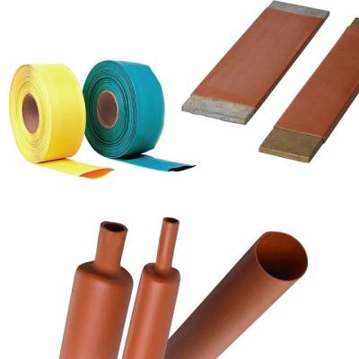 China High Voltage Heat Protective Shrink Tape Insulation Busbar Sleeve Copper Electrical Tubing for sale