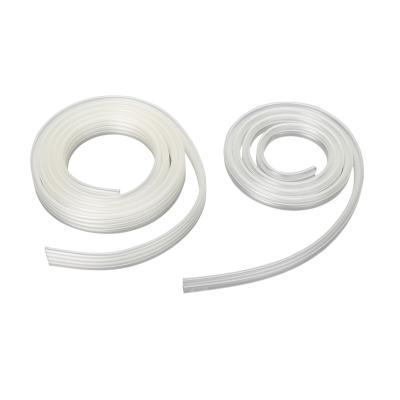 China PVC Clear PVC Tube Oxygen Bubble Tube Medical Grade PVC Respiratory Plastic Tubing for sale