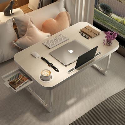 China Foldable Adjustable Foldable Laptop Stand Table Study Bed Height Portable Laptop Bed Table for sale