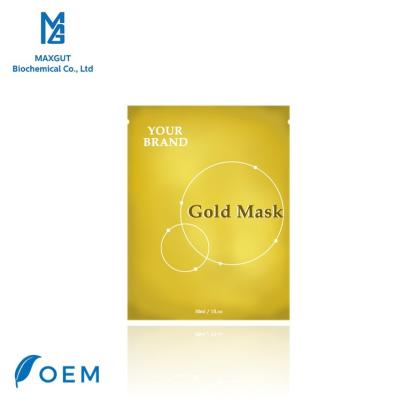 China Moisturizer OEM Private Label Skin Care Face Gold Foil Facial Mask for sale