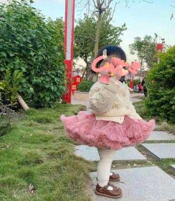 China Anti-wrinkle Factory Direct Girls Toddlers Soft Pettiskirt Mini Tutu Dance Skirt for sale