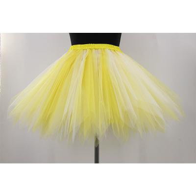 China New Style Factory Sale Breathable Warm Ruffle Layered Ballet Tutu Skirt For Women Adult for sale