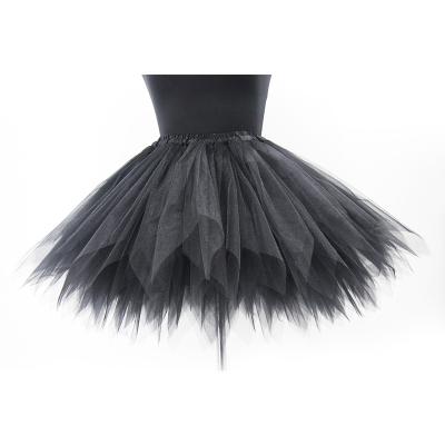 China Professional Made Selling Breathable Like Hot Mesh Pleated Tutu Tulle Women Adult Tutu With Lace for sale