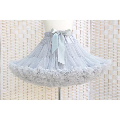 China 2021 new products quality children's original warm breathable multi-layer chiffon ballet character fluffy skirt for sale