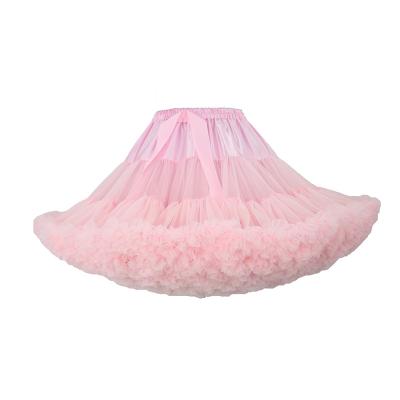 China 2021 New Manufacturer Supply Breathable Chiffon Wholesale Adult Girls Dance Ballet Tutu Skirt for sale