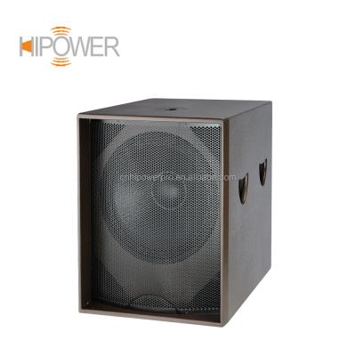 China 18 Inch Single Subwoofer Box, Professional Outdoor Concert Speakers Subwoofer, 18 Inch Subwoofer DJ Sapeak Box S18 QGS-18 Cabinet for sale