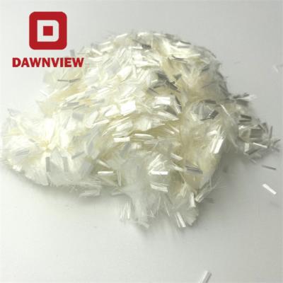 China Concrete Reinforcement Dawnview Fine Polypropylene Fiber (PPMF) Improve Cement Mortar PP Fiber For Construction for sale