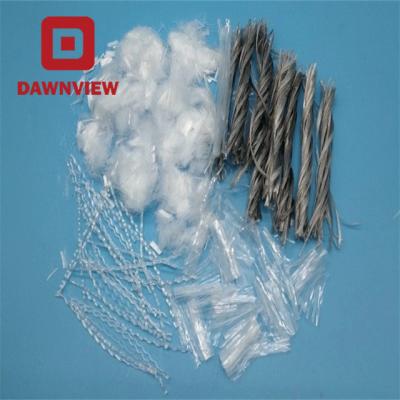 China High Quality Concrete Reinforcement Dawnview Polypropylene Fiber PP Chemical Fiber For Concrete for sale