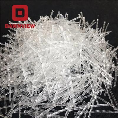 China Concrete Reinforcement Dawnview Concrete Reinforcement Macro Polypropylene Synthetic Polymer Fiber For Tunnel Prefab for sale