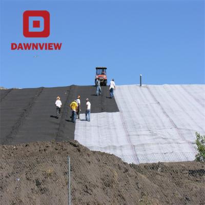 China Dawnview Industrial Filament And Short Fiber Needle Nonwoven Geotextile Used In Road And Landfill for sale