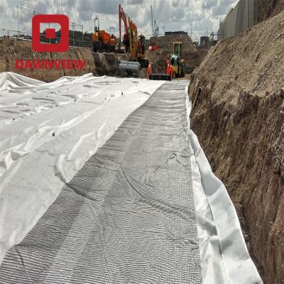 China Dawnview China industrial hot selling polyester/PP fabric geotextile for embankment protection and riverbank erosion control for sale