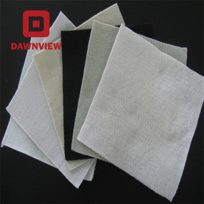 China Long / Short Fiber Geotextile Dawnview Polyester Non Woven Fabric Industrial Geotextile For Road Reinforcement for sale