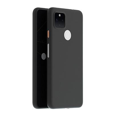 China Full Light Weight Hot Selling Black Mobile Accessories 0.35mm Pad Well / Handle / Accessories Free Samples Super Slim Frosted Food Grade PP Phone Cover For Google Pixel 5 for sale