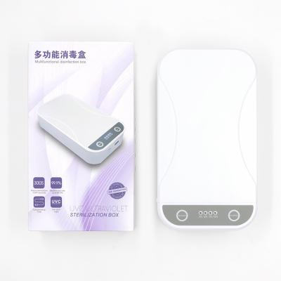 China Phone/Bottle/Toothbrush/Hot Selling /Mobile Face Mask Mini Portable Face Mask Remover Hot Sale Antibacterial Led Lamp Sanitizer Lamp UV Sterilizer Box UV Antibacterial Disinfection Box for sale