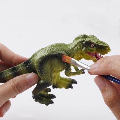 China Art Tool BOMEIJIA Kids DIY Dinosaur Brush Drawing Painting Set Acrylic Paint Graffiti Kids Art Drawing Supplies for sale