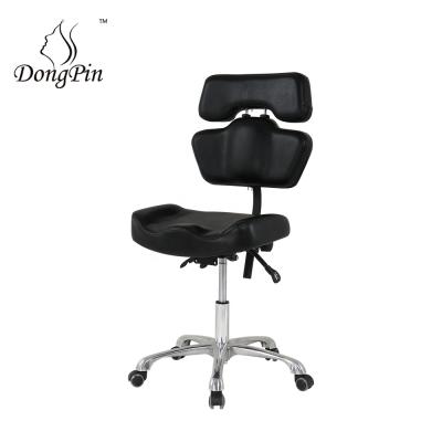 China Tattoo Studio Hydraulic Tattoo Chair For Artist Ergonomic Tattoo Stool Furniture With Adjustable Backrest for sale