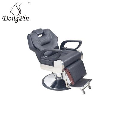 China Dongpin Traditional Man Barber Chair Belmont Barber Shop Furniture Set Chair Barber Recling for sale