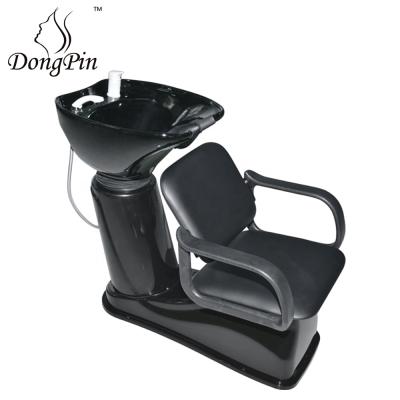 China Traditional Salon Furniture Hair Shampoo Chair Hair Wash Chair With Bowl for sale