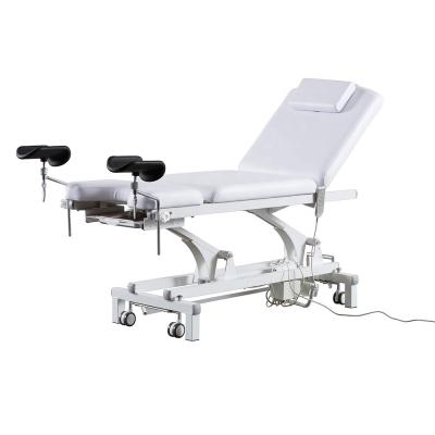 China Electric Examination Chair Physiotherapy Equipments Treatment Table Examination Couch With Four Motors for sale