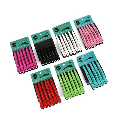 China Fashion Customize Salon Luxury Hair Pins Sectioning Non Slip Dolphin Hair Clip Plastic Hair Clips For Women for sale