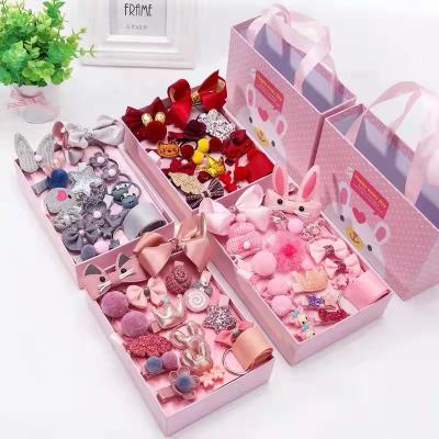 China Factory direct sale cute 2022 gift box selling children's birthday party gifts kids hair accessories set for sale