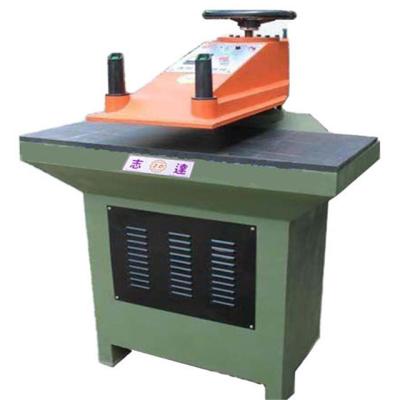 China swing arm slitter used ATOM Italy swing arm slitter for leather hydraulic press for sale