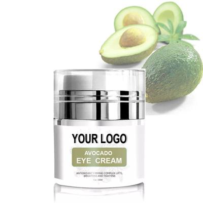 China Anti-Puffiness Vegan Eye Treatment Creamy Hydration Brighten Avocado Vegan Eye Cream for sale