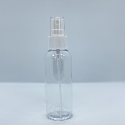 China Cosmetic empty transparent fine bottle 50ml 75ml 100ml 250ml white/transparent plastic spray mist spray bottles for sale