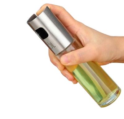 China Stocked Oil Sprayer Glass Bottle For Cooking Vinegar Sprayer for sale