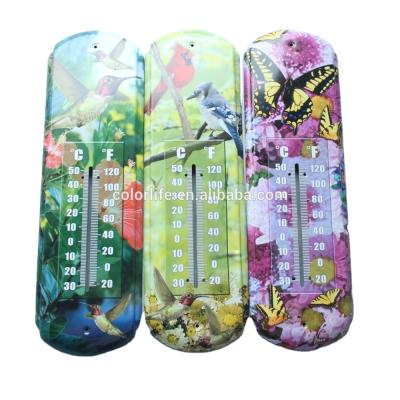 China Microwave Metal Thermometers Customized Advertising Wall Thermometer For Decorative Metal Wall Thermometer for sale