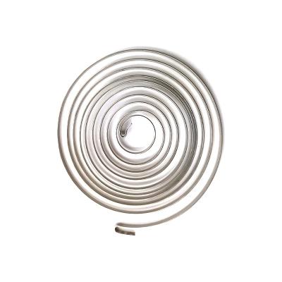 China Bimetal Thermometer Flat Coil Spiral Spring Thermometer Movement for sale