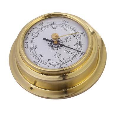 China Marine Barometer Thermometer Hygrometer Clock Wall Clock with Barometer and Thermometer for sale