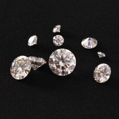 China Making Jewelry Bracelet Ring Pendant Earring Pass Test With A Certificate To Set 0.8-1.1mm DEF Color VVS-VS Clarity Round Shape Lab Grown Rough Diamond for sale