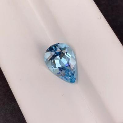 China Muzzo Color Play or Fire Cushion Cut Lab Created Sapphire Gemstone Synthetic Loose Gemstones Factory Custom for sale