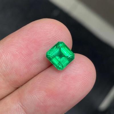 China Green Synthetic Green Gemstone Real Emerald Stones 1 Carat Lab Grown Heart Shape Loose Gemstone Environment Friendly From China Manufacturer Real for sale