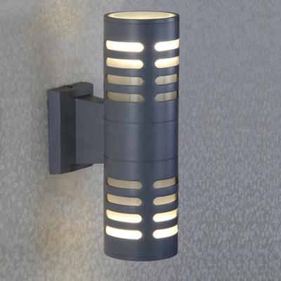 China Modern 220 Volt Outdoor Wall Lamp Wall Lighting Double Cylinder Down The Wall Sconces Light for sale